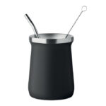Tasse yerba maté inox recyclé 10,7cm – Image 2