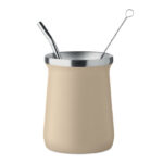Tasse yerba maté inox recyclé 10,7cm – Image 3