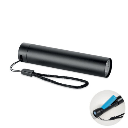 Lampe torche slim aluminium recyclé 10cm
