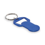 Porte-clés décapsuleur aluminium recyclé – vue 2