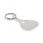 Porte-clés plat aluminium recyclé 5,4cm – vue 3