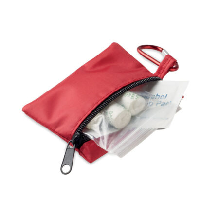Trousse premiers secours RPET 8x2.7cm – vue 2