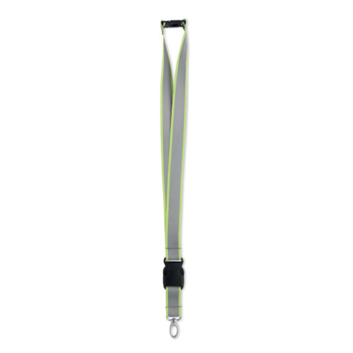 Lanyard réfléchissant RPET 2.5cm – vue 2