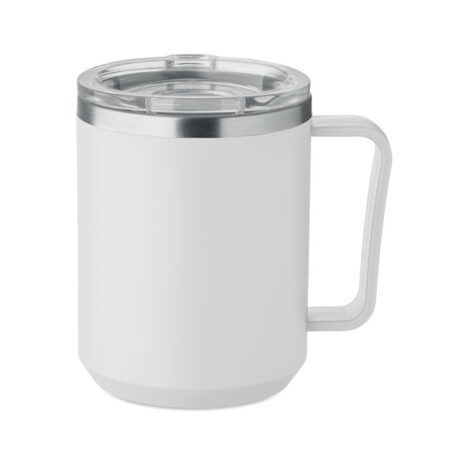 Mug isotherme double paroi 400ml inox recyclé – vue 2