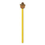 Crayon en bois naturel forme animal – enfant – Image 2