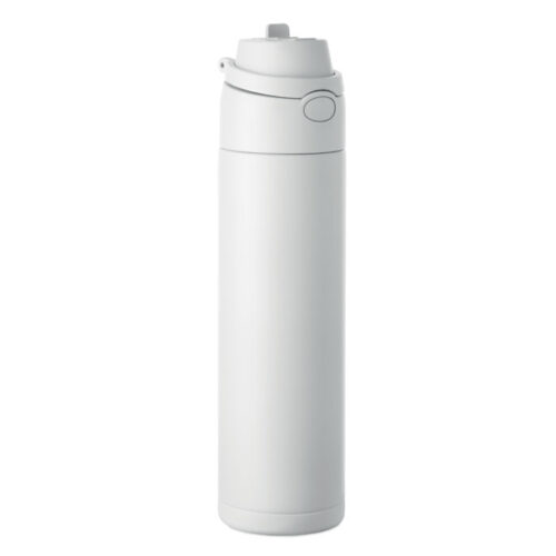 Gourde sport simple paroi inox recyclé 650ml – vue 2