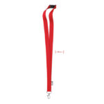 Lanyard tour de cou RPET recyclé 90cm – Image 3