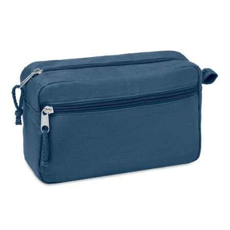 Trousse de toilette zippée chanvre naturel – vue 2
