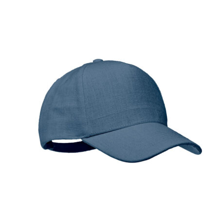 Casquette 5 panneaux en chanvre naturel – vue 2
