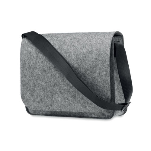Sac messager feutre RPET format compact