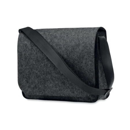 Sac messager feutre RPET format compact – vue 2
