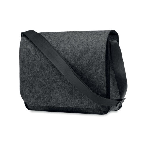 Sac messager feutre RPET format compact – vue 2