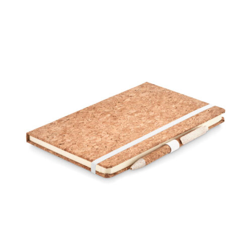 Set carnet A5 + stylo couverture liège