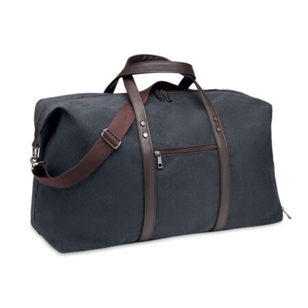 Sac week-end toile coton recyclée 450 gr/m²