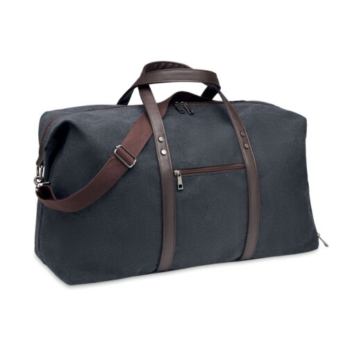 Sac week-end toile coton recyclée 450 gr/m²