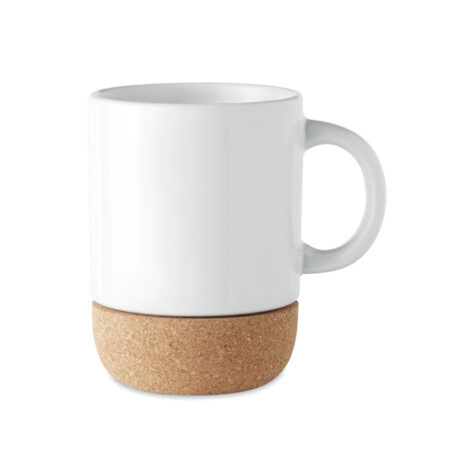 Tasse grès céramique 300ml base liège isolante