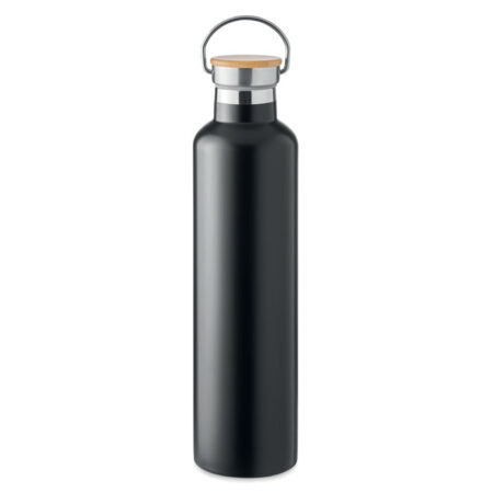 Bouteille isotherme double paroi inox grande capacité 1L – vue 2