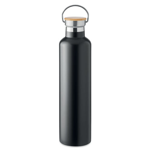 Bouteille isotherme double paroi inox grande capacité 1L – vue 2