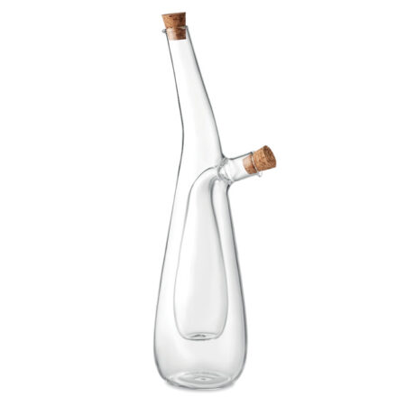 Vinaigrier en verre 26cm – condiments & déco table