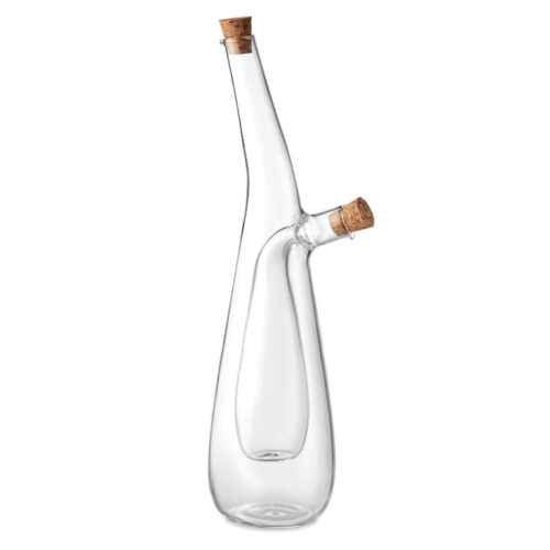 Vinaigrier en verre 26cm – condiments & déco table