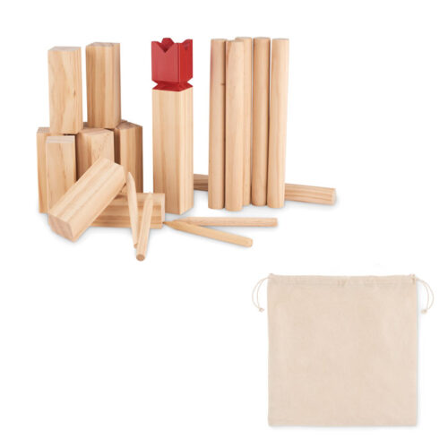 Jeu de lancer en bois de pin 34cm – plein air