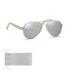 Lunettes de soleil monture bambou – Image 3
