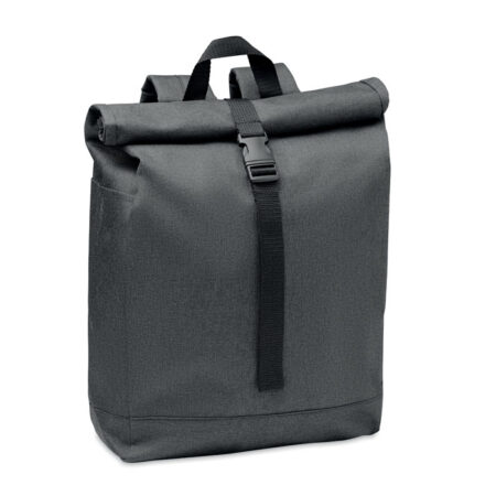 Sac à dos RPET 2 tons format slim 13x50cm