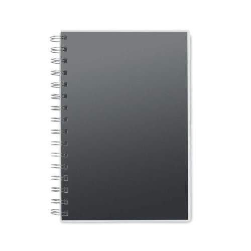 Carnet A5 spirales couverture RPET recyclé – vue 2