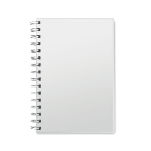 Carnet A5 spirales couverture RPET recyclé