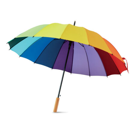 Parapluie 27 pouces arc-en-ciel en PET
