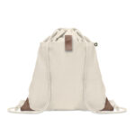 Sac à cordon 42cm en coton recyclé – Image 2