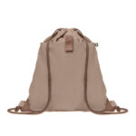 Sac à cordon 42cm en coton recyclé – vue 5