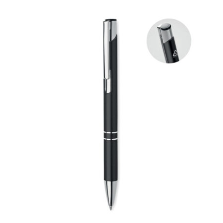 Stylo bille aluminium recyclé finition brillante