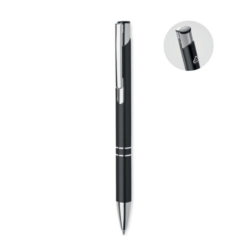Stylo bille aluminium recyclé finition brillante