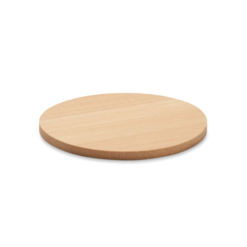 Sous-verre rond bambou naturel Ø8,5cm