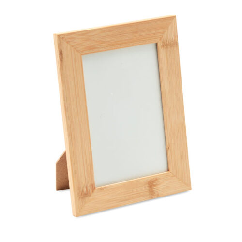 Cadre photo 19cm en bambou naturel