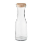 Carafe en Verre Recyclé et Couvercle en Liège - 1L