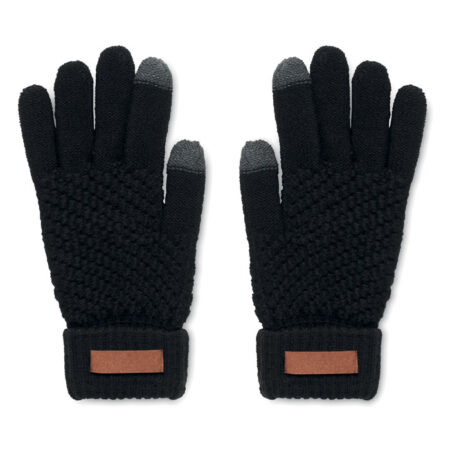 Gants tactiles hiver en RPET recyclé