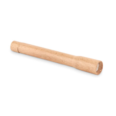 Torche de poche bois lumière COB