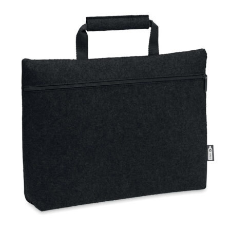 Pochette ordinateur feutre RPET recyclé