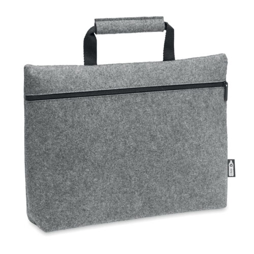 Pochette ordinateur feutre RPET recyclé – vue 2