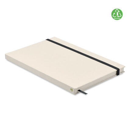 Carnet A5 couverture carton de lait recyclé