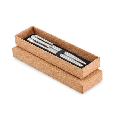 Stylos bille duo acier recyclé