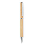 Stylo bille twist en bambou naturel