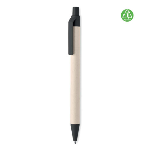 Stylo bille en carton de lait recyclé