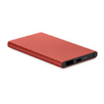 Powerbank slim 4000 mAh USB-C matière recyclée – vue 7
