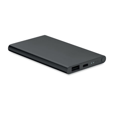 Powerbank slim 4000 mAh USB-C matière recyclée