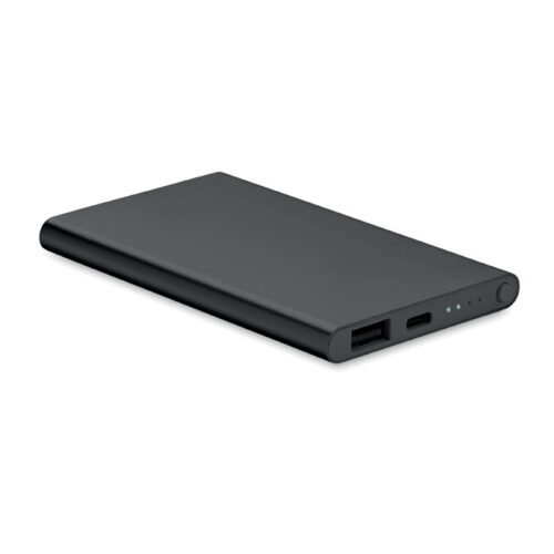 Powerbank slim 4000 mAh USB-C matière recyclée