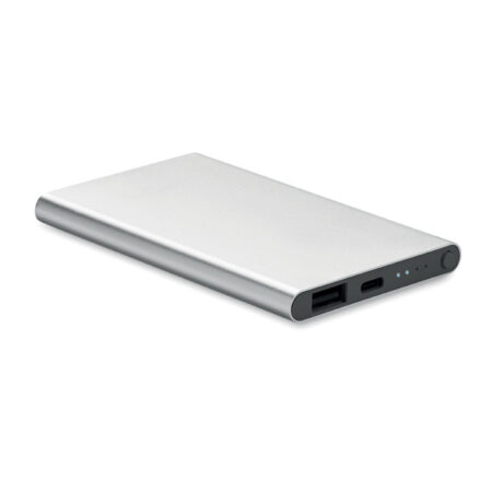Powerbank slim 4000 mAh USB-C matière recyclée – vue 2