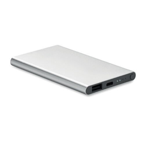 Powerbank slim 4000 mAh USB-C matière recyclée – vue 2